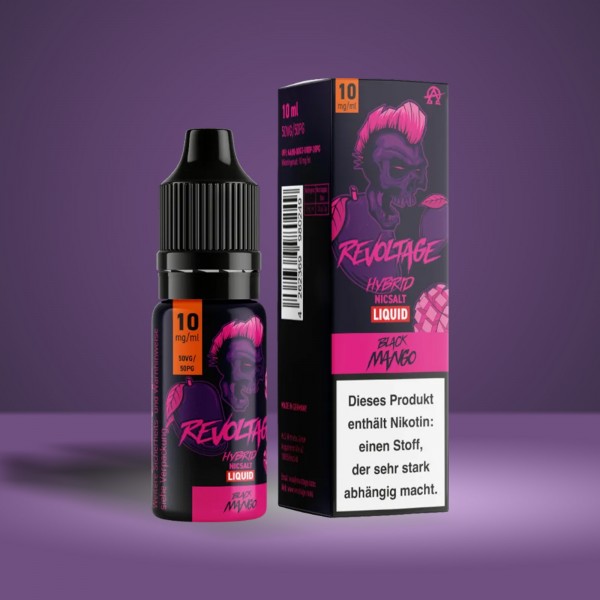 Revoltage - E-Liquid - Nikotinsalz - Black Mango - 10 ml - 10 mg