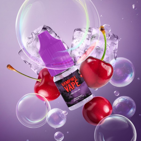 Vampire Vape - E-Liquid - Cool Red Lips - 10 ml - 6 mg