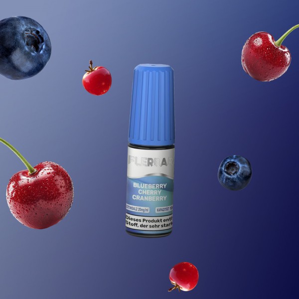 Flerbar - E-Liquid - Nikotinsalz - Blueberry Cherry Cranberry - 10 ml - 20 mg