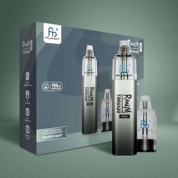 RandM  - Tornado Pro - Pod Kit - Schwarz