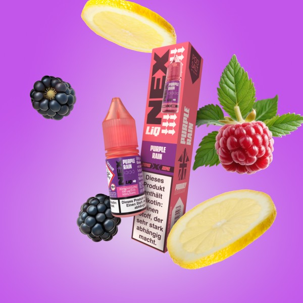 NexLiq - Pod Salt- NicSalt - Purple Rain - 10 ml - 20 mg