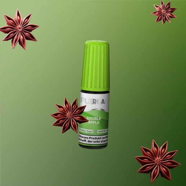 Flerbar - E-Liquid - Nikotinsalz - Double Apple - 10ml - 10 mg