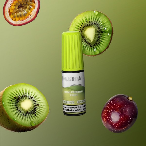 Flerbar - E-Liquid - Nikotinsalz - Kiwi Passionfruit - 10ml - 10 mg