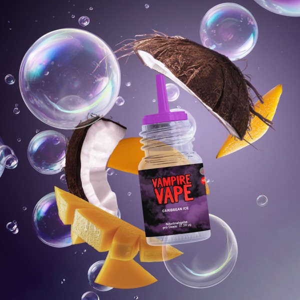 Vampire Vape - E-Liquid - Caribbean Ice - 10 ml - 12 mg