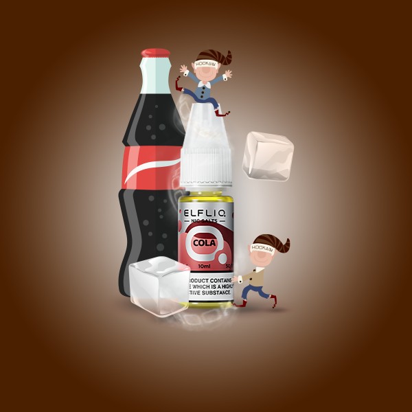 Elf Bar - ElfliQ - E-Liquid - Nikotinsalz - Cola - 20 mg