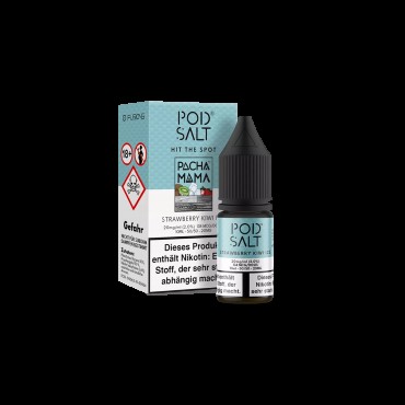 Pod Salt Fusion - E-Liquid - Nikotinsalz - Strawberry Kiwi Ice - 10 ml - 20 mg Pod Salt Fusion - E-Liquid - Nikotinsalz - Strawberry Kiwi Ice - 10 ml - 20 mg
