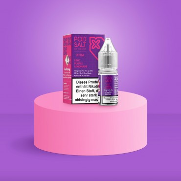 Pod Salt Xtra - E-Liquid - Nikotinsalz - Pink Purple Lemonade - 10 ml - 10 mg Pod Salt Xtra - E-Liquid - Nikotinsalz - Pink Purple Lemonade - 10 ml - 10 mg