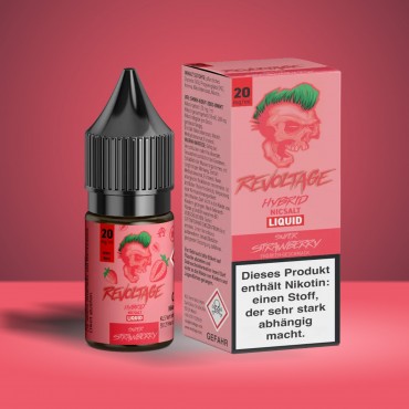 Revoltage - E-Liquid - Nikotinsalz - Super Strawberry - 10 ml - 20 mg Revoltage - E-Liquid - Nikotinsalz - Super Strawberry - 10 ml - 20 mg