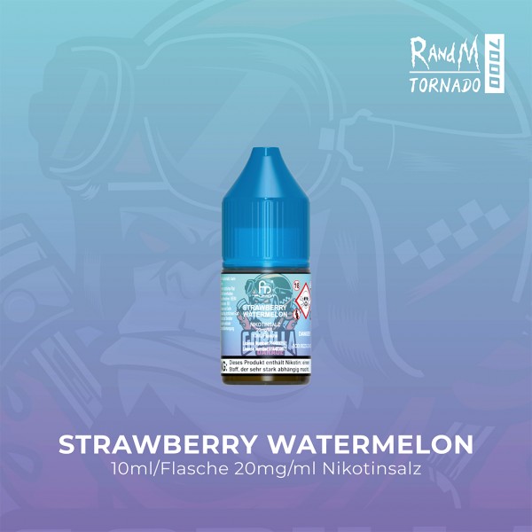 RandM Tornado 7000 - Strawberry Watermelon - E-Liquid - Nikotinsalz - 20 mg