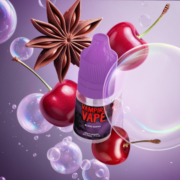 Vampire Vape - E-Liquid - Blood Sukka - 10 ml - 6 mg