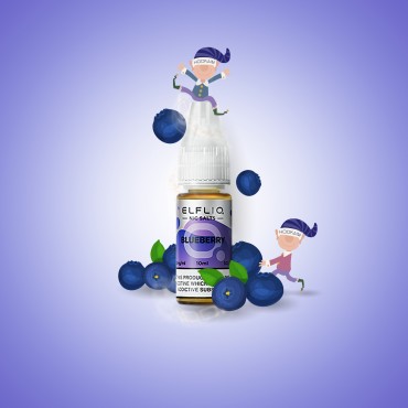 Elf Bar - ElfliQ - E-Liquid - Nikotinsalz - Blueberry - 10 mg