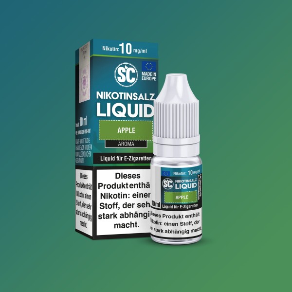 SC - E-Liquid - Nikotinsalz - Apple - 10 ml - 10 mg