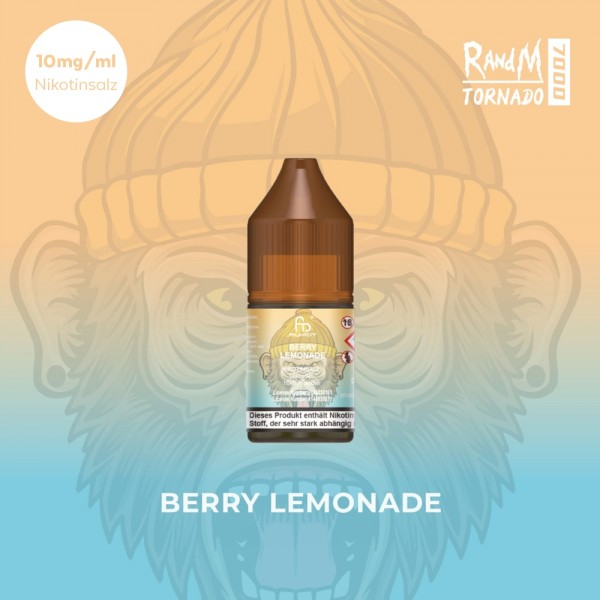RandM Tornado 7000 - Berry Lemonade - E-Liquid - Nikotinsalz - 10 mg