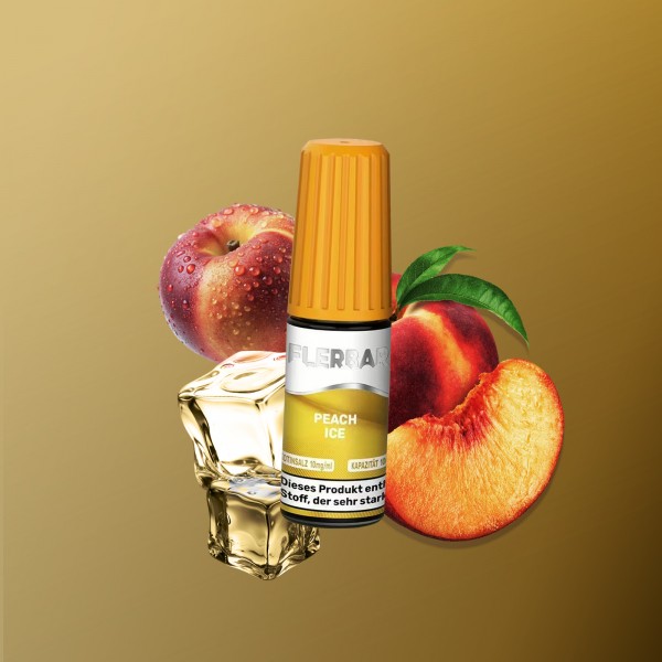 Flerbar - E-Liquid - Nikotinsalz - Peach Ice - 10ml - 10 mg