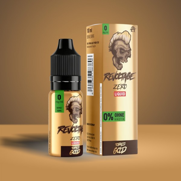 Revoltage - E-Liquid - Nikotinsalz - Tobacco Gold - 10 ml - 0 mg