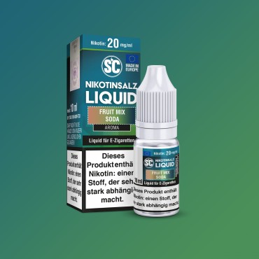 SC - E-Liquid - Nikotinsalz - Fruit Mix Soda - 10 ml - 20 mg SC - E-Liquid - Nikotinsalz - Fruit Mix Soda - 10 ml - 20 mg