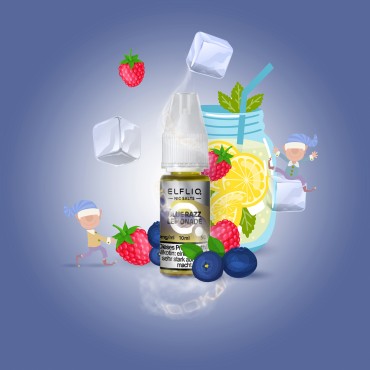 Elf Bar - ElfliQ - E-Liquid - Nikotinsalz - Blueberry Razz Lemonade - 10 mg