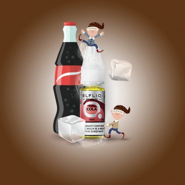 Elf Bar - ElfliQ - E-Liquid - Nikotinsalz - Cola - 10 mg