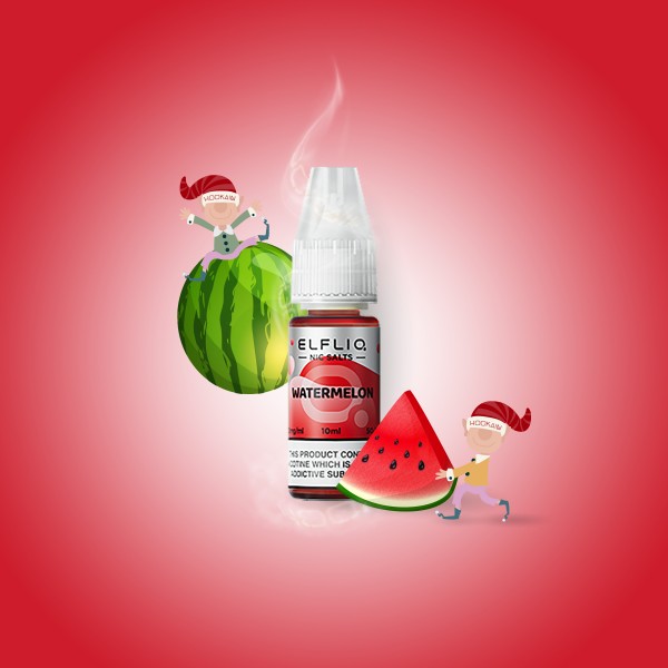 Elf Bar - ElfliQ - E-Liquid - Nikotinsalz - Watermelon - 10 mg