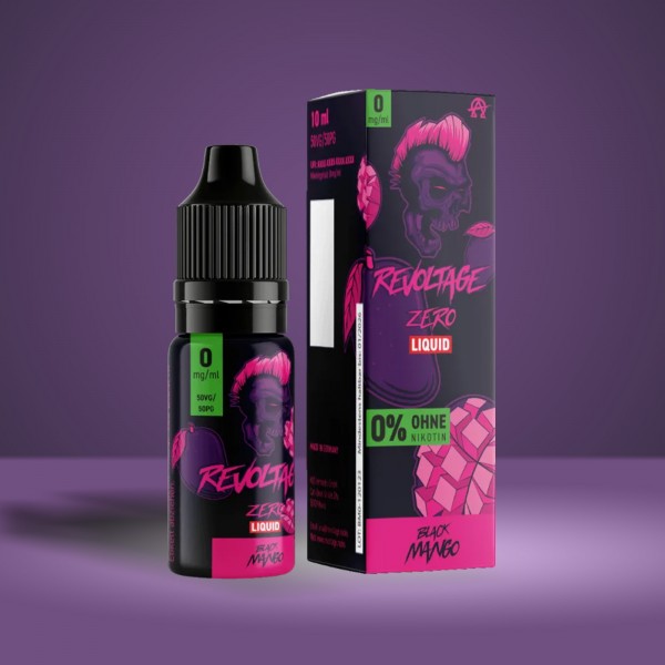 Revoltage - E-Liquid - Nikotinsalz - Black Mango - 10 ml - 0 mg