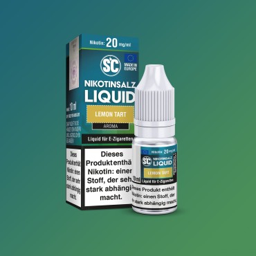 SC - E-Liquid - Nikotinsalz - Lemon Tart - 10 ml - 20 mg SC - E-Liquid - Nikotinsalz - Lemon Tart - 10 ml - 20 mg
