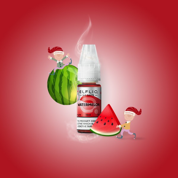 Elf Bar - ElfliQ - E-Liquid - Nikotinsalz - Watermelon - 20 mg