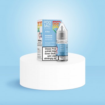 Pod Salt Xtra - E-Liquid - Nikotinsalz - Rainbow - 10 ml - 10 mg Pod Salt Xtra - E-Liquid - Nikotinsalz - Rainbow - 10 ml - 10 mg