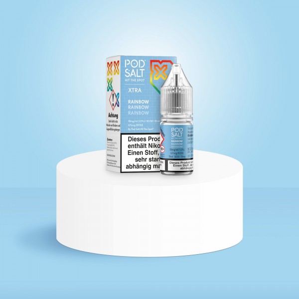 Pod Salt Xtra - E-Liquid - Nikotinsalz - Rainbow - 10 ml - 10 mg