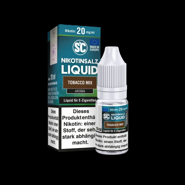SC - E-Liquid - Nikotinsalz - Tobacco Mix - 10 ml - 20 mg