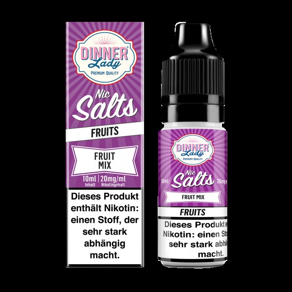 Dinner Lady - E-Liquid - Nikotinsalz - Fruit Mix - 10 ml - 20 mg