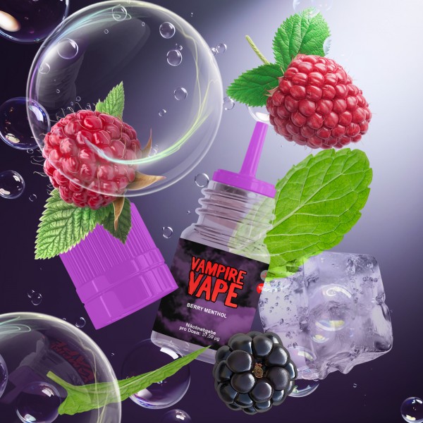 Vampire Vape - E-Liquid - Berry Menthol - 10 ml - 12 mg