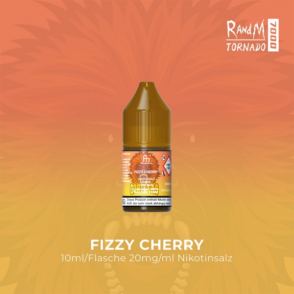 RandM Tornado 7000 - Fizzy Cherry - E-Liquid - Nikotinsalz - 20 mg