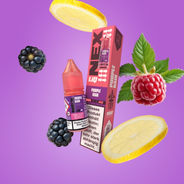 NexLiq - Pod Salt- NicSalt - Purple Rain - 10 ml - 0 mg
