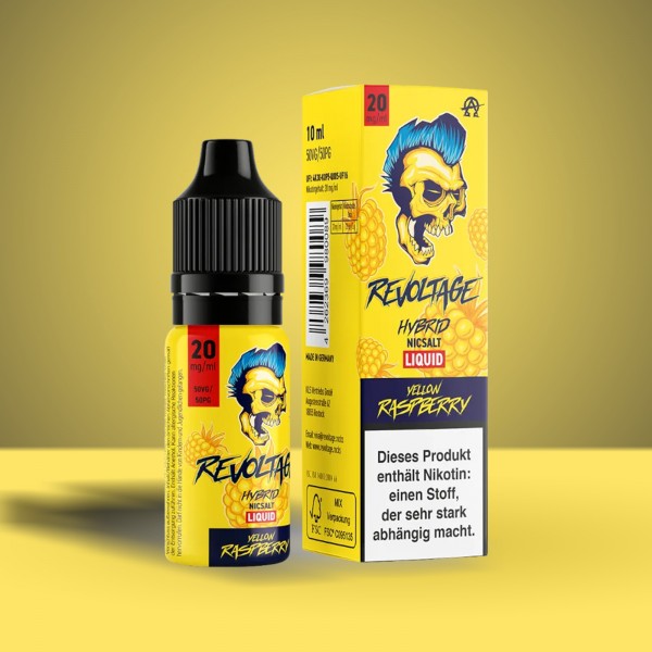 Revoltage - E-Liquid - Nikotinsalz - Yellow Raspberry - 10 ml - 20 mg