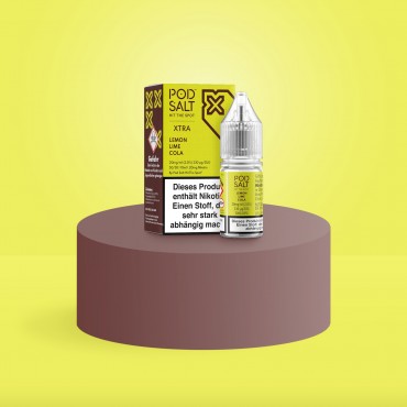 Pod Salt Xtra - E-Liquid - Nikotinsalz - Lemon Lime Cola - 10 ml - 20 mg Pod Salt Xtra - E-Liquid - Nikotinsalz - Lemon Lime Cola - 10 ml - 20 mg