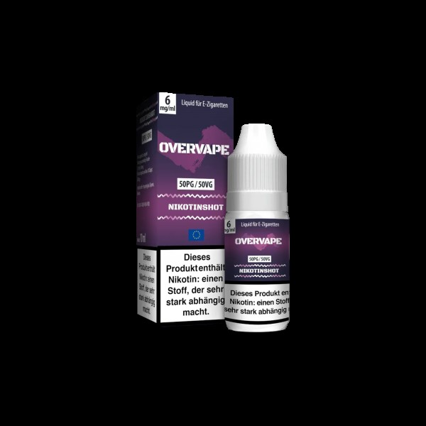 Overvape - Nikotin Shot - 50PG/50VG - 10 ml - 6 mg