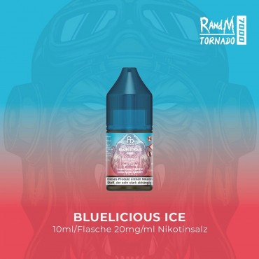 RandM Tornado 7000 - Bluelicious Ice - E-Liquid - Nikotinsalz - 20 mg