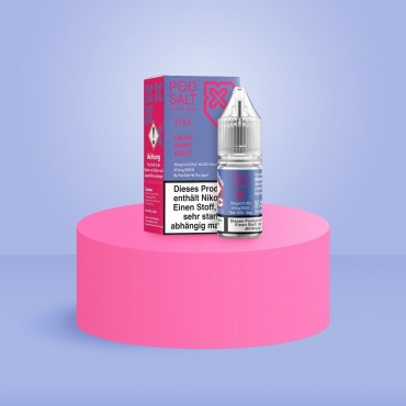 Pod Salt Xtra - E-Liquid - Nikotinsalz - Grape Berry Burst - 10 ml - 10 mg Pod Salt Xtra - E-Liquid - Nikotinsalz - Grape Berry Burst - 10 ml - 10 mg