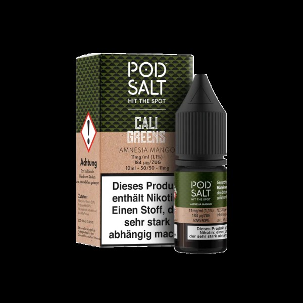 Pod Salt Fusion - Amnesia Mango - 10 ml - 11 mg