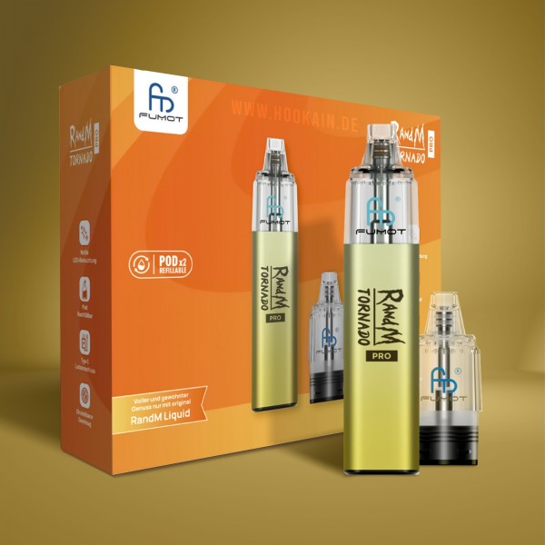 RandM  - Tornado Pro - Pod Kit - Gelb