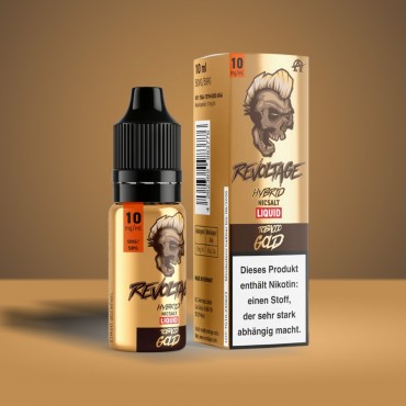 Revoltage - E-Liquid - Nikotinsalz - Tobacco Gold - 10 ml - 10 mg Revoltage - E-Liquid - Nikotinsalz - Tobacco Gold - 10 ml - 10 mg