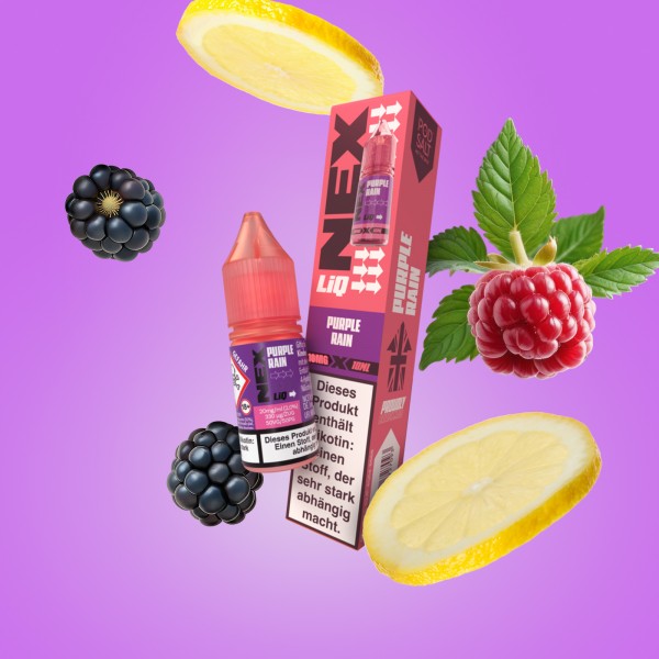 NexLiq - Pod Salt- NicSalt - Purple Rain - 10 ml - 10 mg
