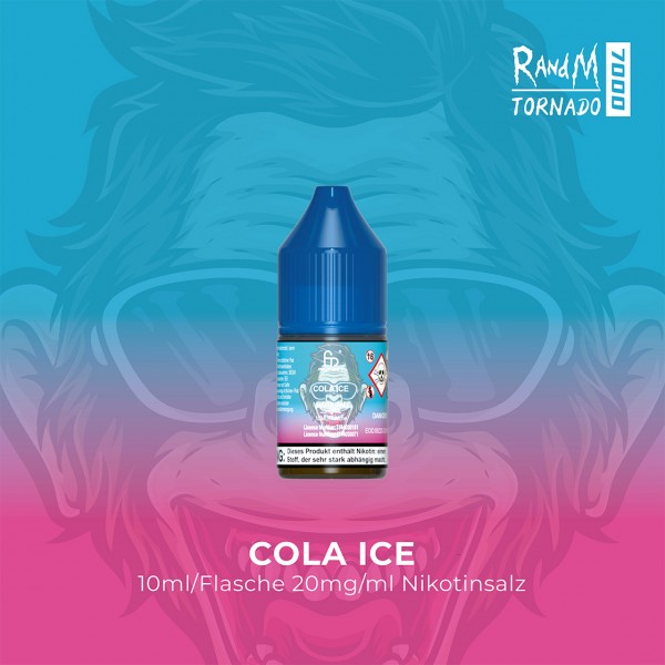 RandM Tornado 7000 - Cola Ice - E-Liquid - Nikotinsalz - 20 mg