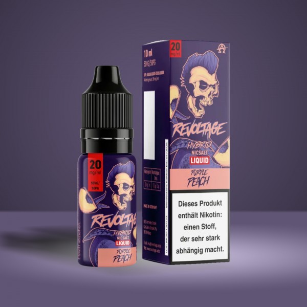 Revoltage - E-Liquid - Nikotinsalz - Purple Peach - 10 ml - 20 mg