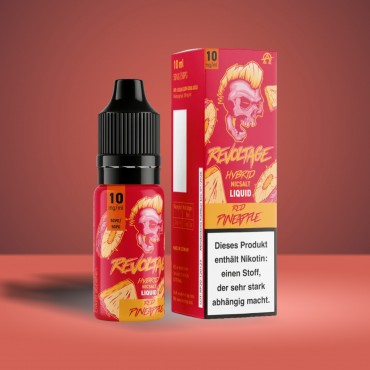 Revoltage - E-Liquid - Nikotinsalz - Red Pineapple - 10 ml - 10 mg