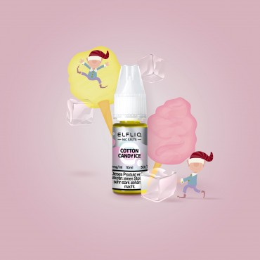 Elf Bar - ElfliQ - E-Liquid - Nikotinsalz - Cotton Candy - 20 mg Elf Bar - ElfliQ - E-Liquid - Nikotinsalz - Cotton Candy - 20 mg