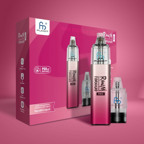 RandM  - Tornado Pro - Pod Kit - Pink