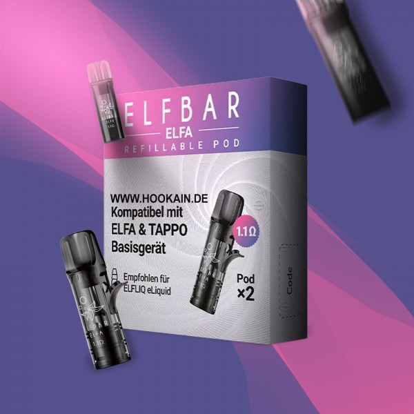 Elf Bar - ELFA - CP - Refillable Pod - Leerpod - 2er Pack