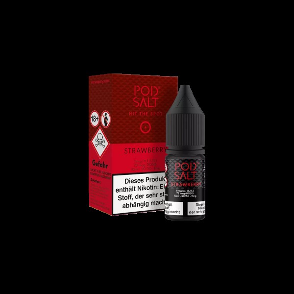 Pod Salt Core - E-Liquid - Nikotinsalz - Strawberry - 10 ml - 11 mg