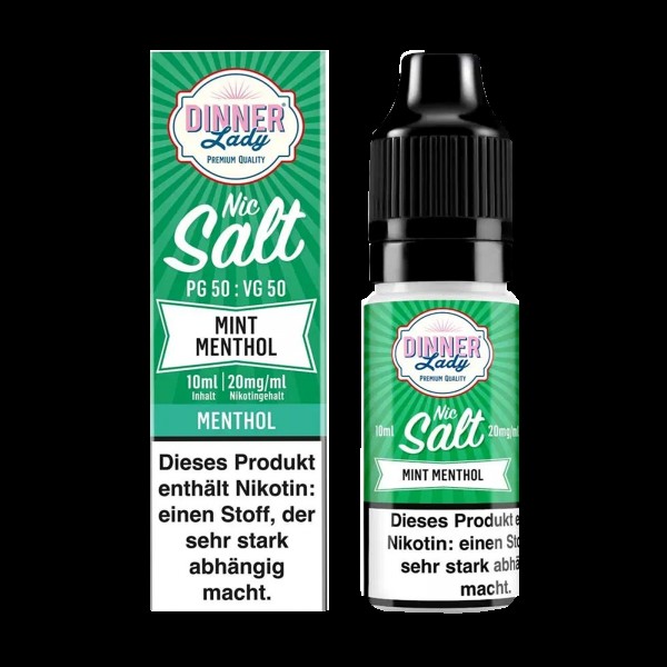 Dinner Lady - E-Liquid - Nikotinsalz - Mint Menthol - 10 ml - 20 mg